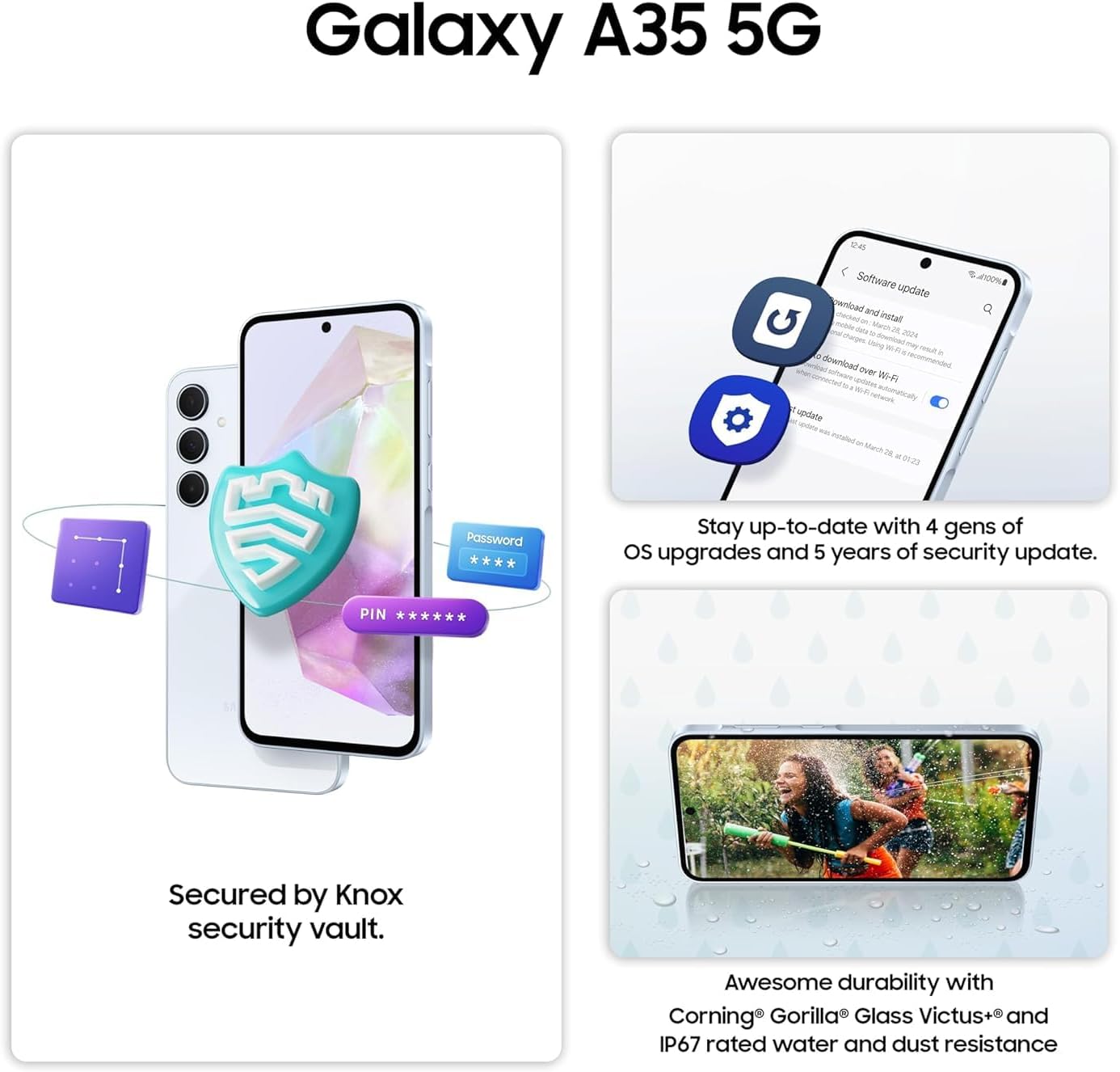 Galaxy A35 8GB-128GB Black